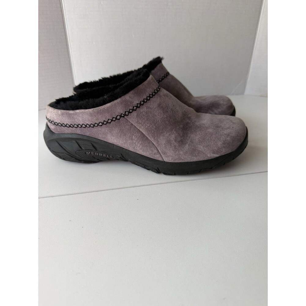 Merrell Women's Encore Ice 4 Suede Leather Moccasin, Violet, US 10 M